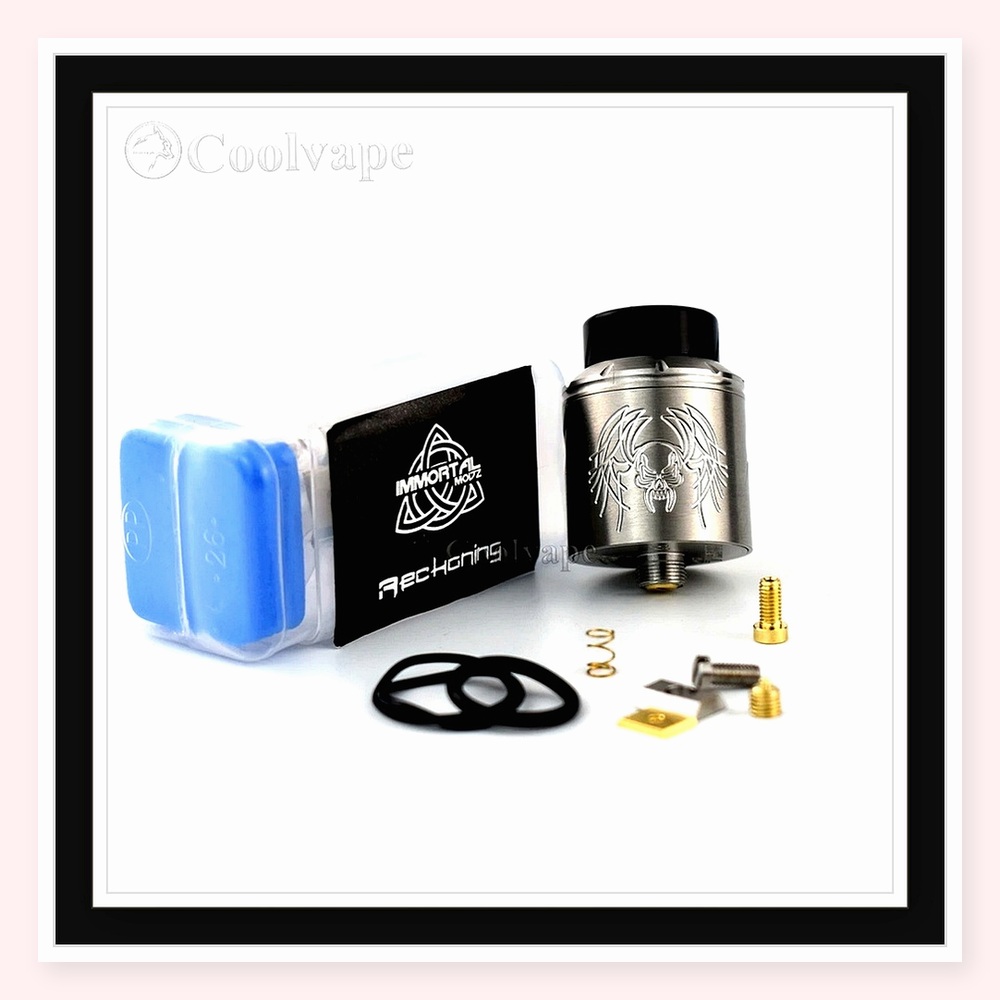 Wolfcoolvape Reckoning RDA 25m - Vape Coil Replacement recension och pris