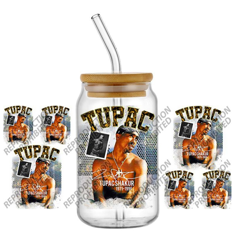 Popular Rapper Superstar TUPAC - Rdta Tank Glass recension och pris