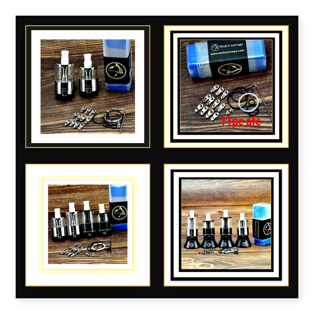 Dvarw MTL FL RTA 24mm Rebuilda - Vape Coil Replacement recension och pris
