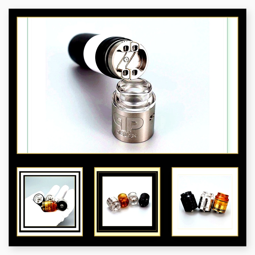 QP KALI V2 RDA 25mm Dual Coil  - Vape Coil Replacement recension och pris